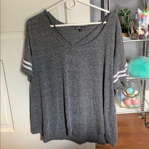 a cute gray shirt